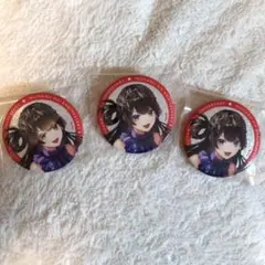 にじさんじ 月ノ美兎 8周年 缶バッジ 3個セット