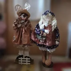 カントリー風人形　グランマとグランパ カントリー風人形 グランマとグランパ - メルカリ
