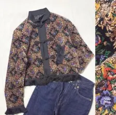 ●美品✨ASTRO555 昭和レトロ チャイナボタン ジャケット