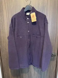 新品 GRAMICCI グラミチ スナップボタン フリースジャケット M