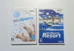 Wiiスポーツ sports リゾート resort 2本セット