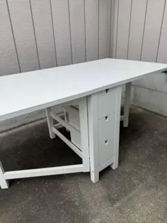 IKEA NORDEN イケア ノールデン ゲートレッグ 折り畳みテーブル 白のサムネイル