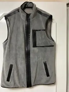 A|X ARMANI EXCHANGE フリース ベスト グレー