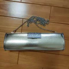 ゴールド　シルバー　クラッチバッグ　豪華　キラキラ　フォーマル