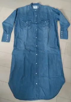 美品　Wrangler　デニムシャツワンピース