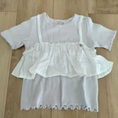 petit main フリルチュニック 110　プティマイン