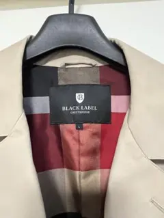 ブラックレーベルクレストブリッジ トレンチコート 裏地チェック サイズL