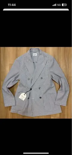 未使用 約6.5万 イタリア製 フィンジャック シアサッカー46