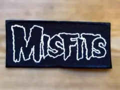 ミスフィッツ Misfits ワッペン　バンドロゴ 　パンク 　ハードコア　刺繍