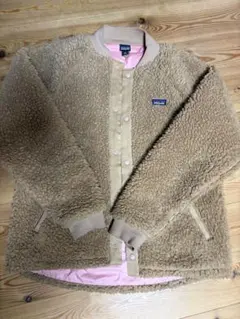 Patagonia ボアジャケット スナップボタン ベージュのサムネイル