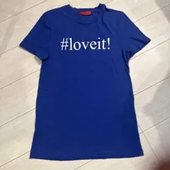 MAX&Co. Tシャツ #loveit! ブルー半袖美品のサムネイル