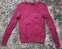 POLO RALPH LAUREN ケーブルニット 長袖セーター