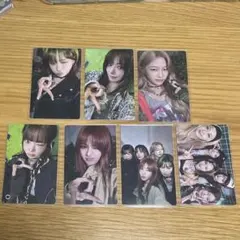 LE SSERAFIM DIFFERENT ソロジャケ盤 コンプ トレカ