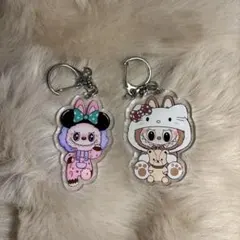 ラブブのキーホルダー