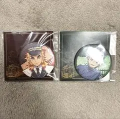 鬼滅の刃　SLぐんまコラボ　和紙風缶バッジ　煉獄杏寿郎　竈門炭治郎