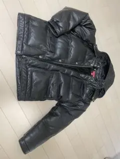Supreme⭐︎メンズM シュプリーム レザーダウンジャケット 本革 ブルー Supreme⭐︎メンズM シュプリーム レザーダウンジャケット 本革