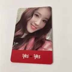 TWICE Yes or Yes サナ トレカ