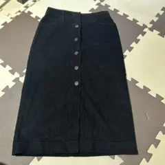 GAP ブラック コーデュロイ タイトスカート