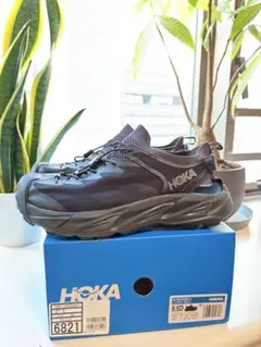 HOKA HOPARA2 US9/27cm ブラック - メルカリ