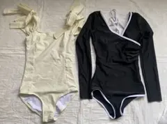 水着★ワンピース★M★USED★２枚セット