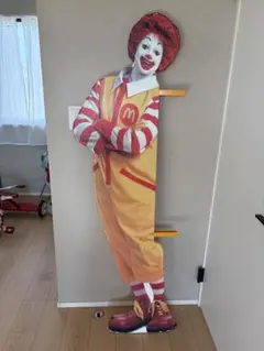 【希少】限定値下Ronald McDonald 等身大 店舗サイン マクドナルドのサムネイル