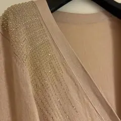 Diagram◆ビジュー付きロングカーディガン