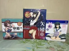【まとめ買い歓迎】艦これ フィギュア 3体セット 潮 矢矧 摩耶