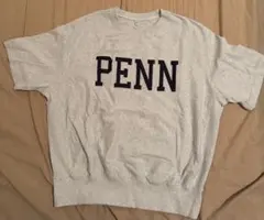 coca コカ 半袖 スウェット PENN ライトグレー M