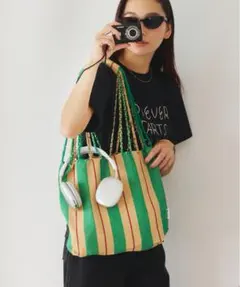 HAMMOCK TOTE S ハンモック ストライプ トートバッグのサムネイル