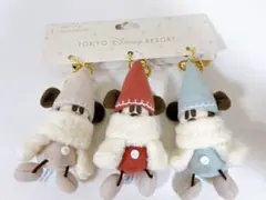 【新品未使用】リルリンリン ぬいぐるみチャーム 3個セット クリスマス