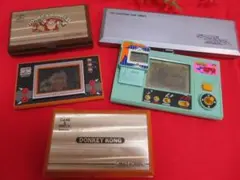 6AA3431 ゲームウォッチ5点　ドンキーコンJR-55/DK-52etc