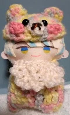 ぬい服　にじぱぺっと（10cmぬいぐるみ）用　くま【ハンドメイド】