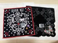 ☆新品未使用☆ANNA SUI タオルハンカチ 2枚セット