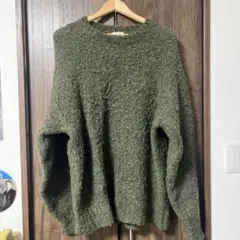 EMMA CLOTHES ニット セーター カーキ M