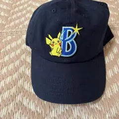 横浜denaベイスターズ ポケモンコラボ キャップ マリル スカイブルー