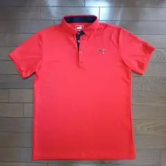 Puma　プーマ　ポロシャツ　赤　メンズ　Ｌサイズ　USED