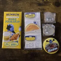 新品未使用 ちいかわ きゃらシャカチャーム スンスン アクスタ プチキャン 4点