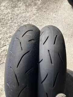 送料込みDUNLOP KR410 中古 前後セット5 - メルカリ