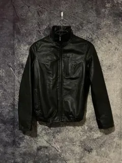 archive darkwear Leather grunge jacket