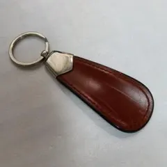 가죽 키체인 슈즈 벨라 브라운