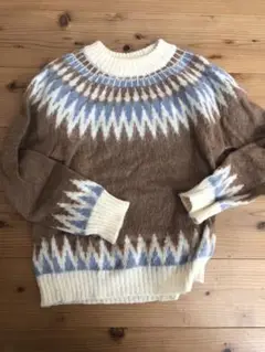CIAOPANIC ノルディック柄セーター
