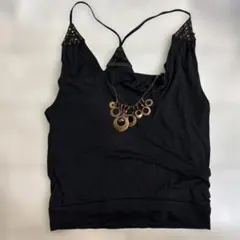 セシルマクビー 飾り付き タンクトップ 未使用 キャミソール