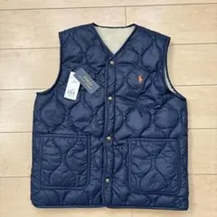Polo Ralph Lauren ネイビー ダウンベスト XL 170