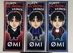 登坂広臣 ØMI INFINITY MOON 縁日 千社札3枚セット