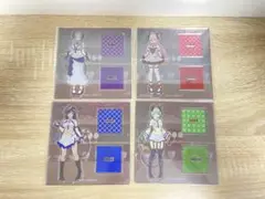 【未開封】 ハニーストラップ 白制服ver アクリルスタンド 4点セット