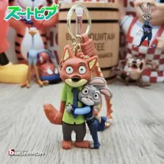 ズートピア ジュディ ニック Disney キーホルダー アメリカン雑貨