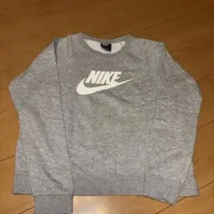 NIKE トレーナー　Lサイズ　グレー　ナイキ　スエット