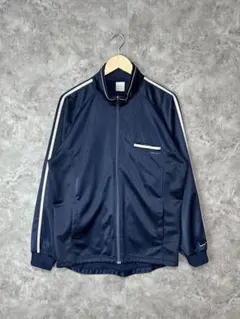 00s NIKE ジャージ トラックジャケット 光沢 ジップアップ