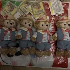 公*o様 ダッフィー　ぬるぐるみバッチ