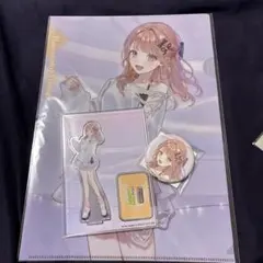 プロセカ ZOZOTOWN 花里みのり アクリルスタンド 缶バッジ ファイル